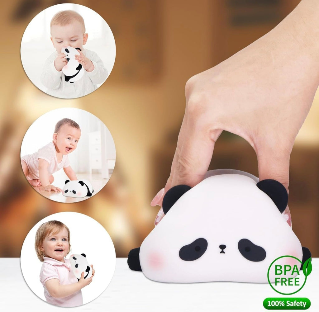 Sleeping panda silicon lamp| Rechargeable